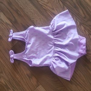 5T Purple Mermaid Cat and Jack Swimsuit